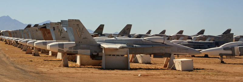 Illustration for article titled The Ten Most Unbelievable Airplane Junkyards In The World